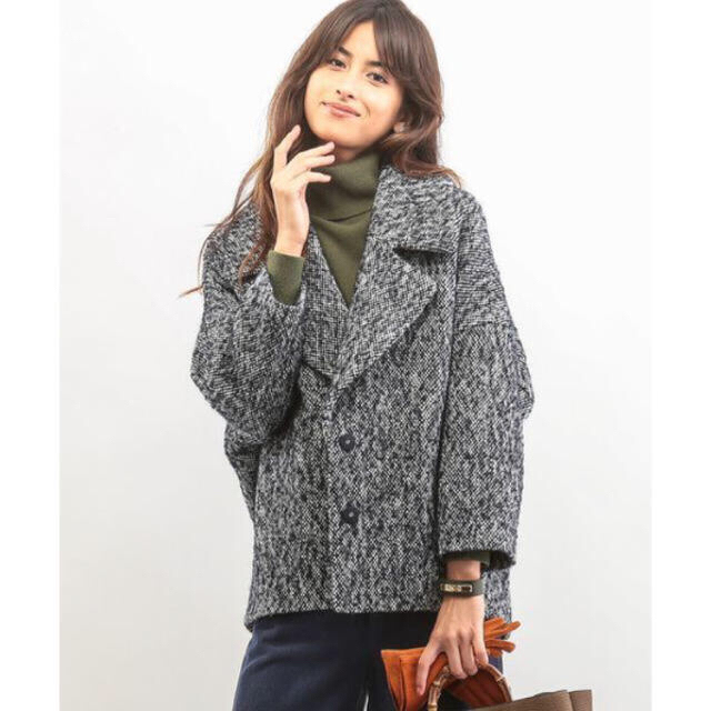 ROPE' ショートコート ツイード 【特別セール品】 kinetiquettes.com