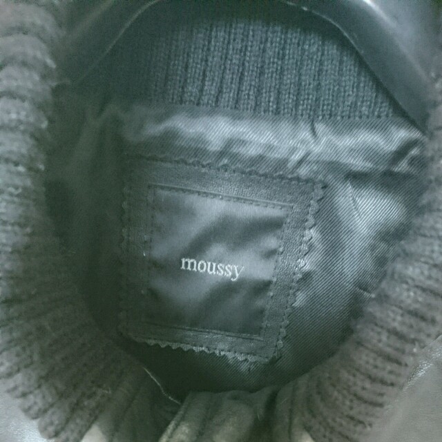 moussy 羊革 レザージャケット ブルゾン