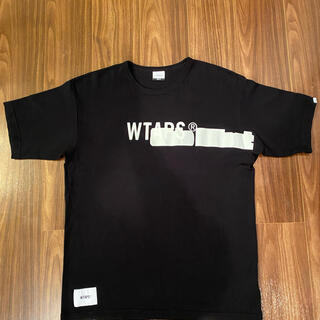 ダブルタップス(W)taps)のWTAPS 19AW SIDE EFFECT SS ブラック Sサイズ　Tシャツ(Tシャツ/カットソー(半袖/袖なし))