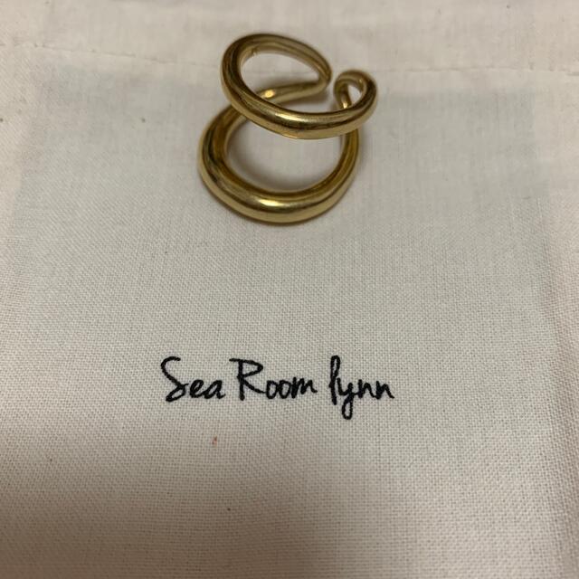 SeaRoomlynn(シールームリン)のダブルカフリング　11号 レディースのアクセサリー(リング(指輪))の商品写真