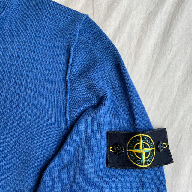 STONE ISLAND(ストーンアイランド)のStone island Zip and Buttons Cotton Knit メンズのトップス(ニット/セーター)の商品写真