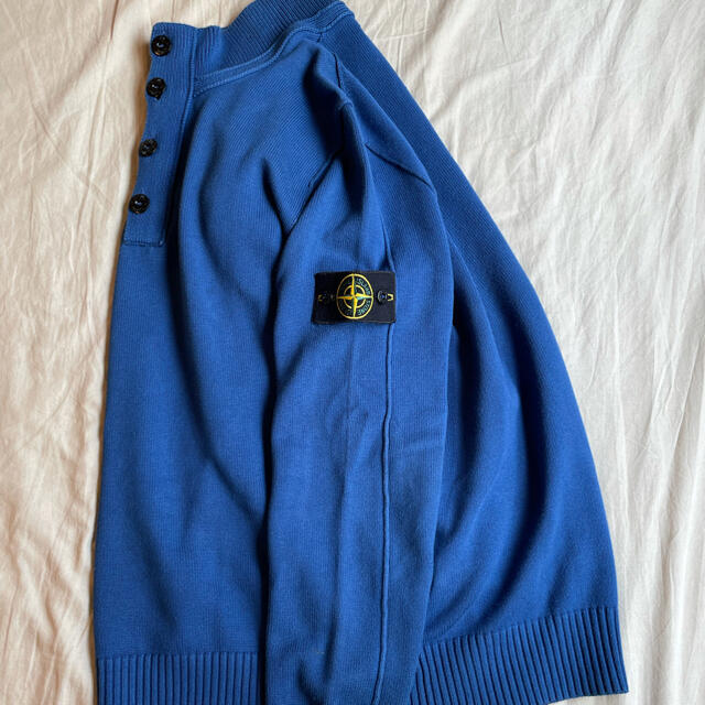 STONE ISLAND(ストーンアイランド)のStone island Zip and Buttons Cotton Knit メンズのトップス(ニット/セーター)の商品写真