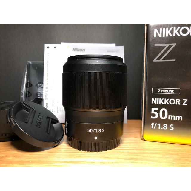 Nikon Z 50mm f1.8S ニコンSC点検清掃済