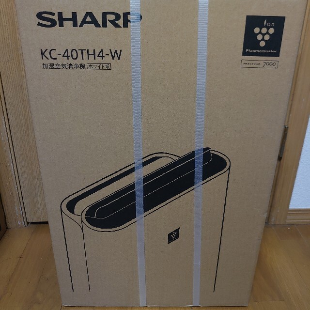 SHARP シャープ 加湿空気清浄機 KC-40TH4 2021年製 中古品+apple-en.jp