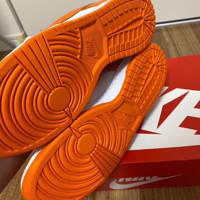 NIKE(ナイキ)のnike dunk low ORANGE BLAZE メンズの靴/シューズ(スニーカー)の商品写真