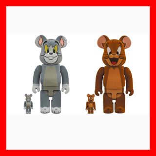 メディコムトイ(MEDICOM TOY)のBE＠RBRICK TOM AND JERRY フロッキー 2種セット(キャラクターグッズ)