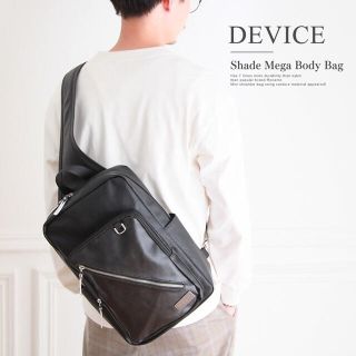 ディバイス(device.)の正規品 DEVICE デバイス ボディバッグ ワンショルダー DBG 90049(ボディーバッグ)