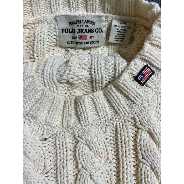 POLO RALPH LAUREN(ポロラルフローレン)のポロジーンズ　ラルフローレン　ニット　セーター　肉厚 メンズのトップス(ニット/セーター)の商品写真