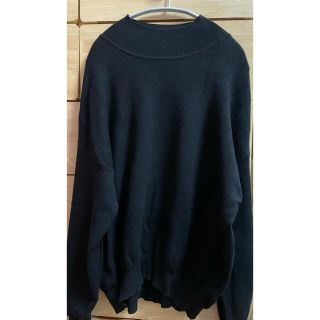 ジーユー(GU)のレディースGU黒ニット　3XL(ニット/セーター)