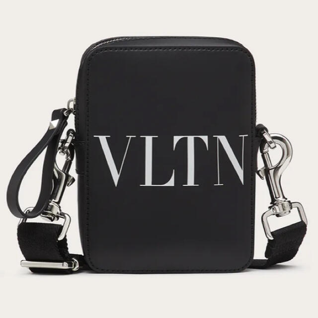 VLTN レザー スモール クロスボディバッグ VLTN レザー スモール クロスボディバッグ