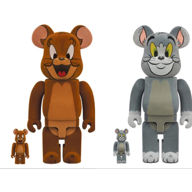 その他BE@RBRICK TOM AND JERRY フロッキー100％ & 400％