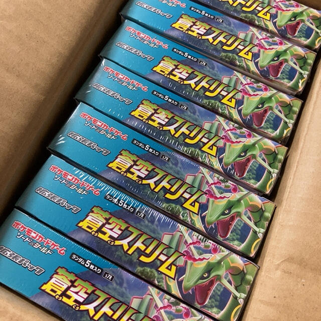 ポケモン - ポケモンカード　蒼空ストリーム　7BOX