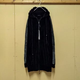 ハードコアチョコレート(HARDCORE CHOCOLATE)のKmrii Velour side line Long Parka(パーカー)