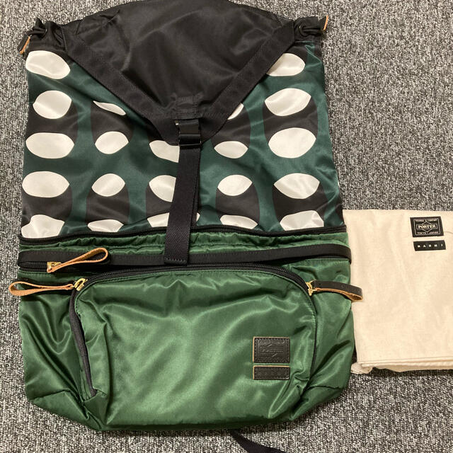 新品 マルニ×ポーターMARNI PORTER 2WAY リュックバックパック | フリマアプリ ラクマ