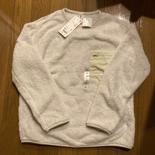 UNIQLO(ユニクロ)のファーリーフリースプルオーバー(4点セット) キッズ/ベビー/マタニティのキッズ服男の子用(90cm~)(Tシャツ/カットソー)の商品写真