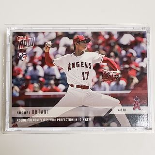 大谷翔平☆ルーキーカード☆Topps Now☆2018.4.8☆本拠地初登板(シングルカード)