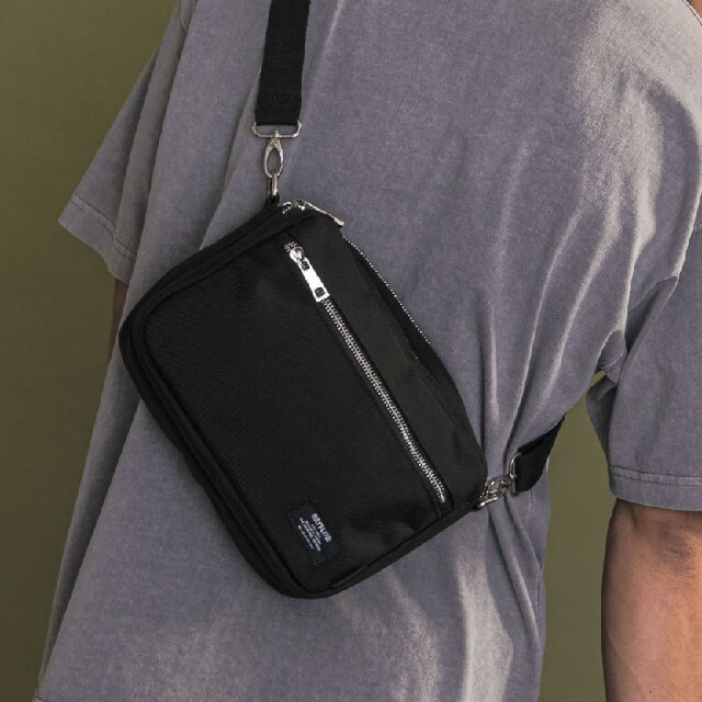 ショルダーバッグ　ブラック メンズのバッグ(ショルダーバッグ)の商品写真