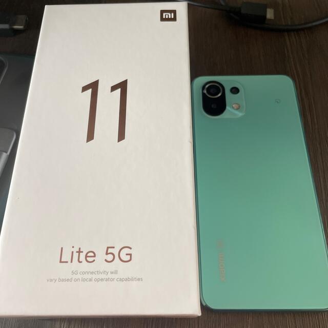 Mi 11 Lite 5G ミントグリーン-