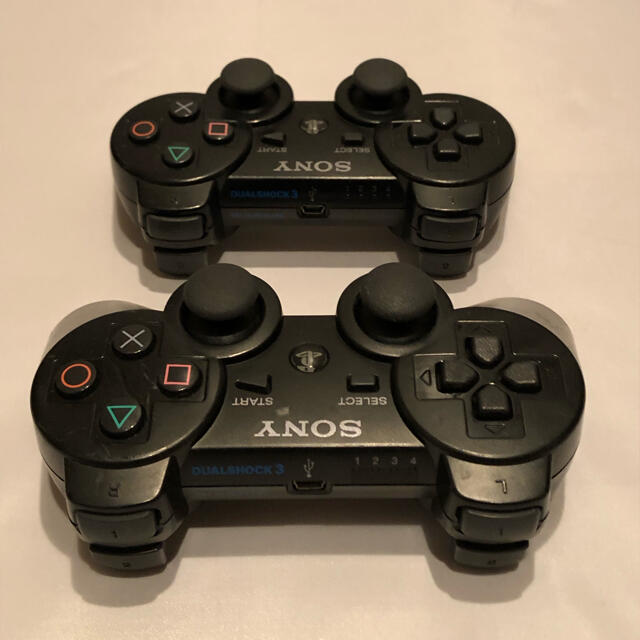 PlayStation3 - 【2個】SONY PS3 純正 コントローラー ブラック ...