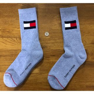 トミーヒルフィガー(TOMMY HILFIGER)の新品トミーヒルフィガーTOMMY HILFIGERメンズソックス2足セット401(ソックス)