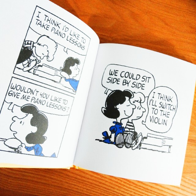 SNOOPY(スヌーピー)の【新品】スヌーピー 英語 漫画 絵本 “ルーシーから学ぶ人生” エンタメ/ホビーの本(絵本/児童書)の商品写真