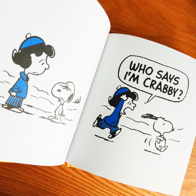 SNOOPY(スヌーピー)の【新品】スヌーピー 英語 漫画 絵本 “ルーシーから学ぶ人生” エンタメ/ホビーの本(絵本/児童書)の商品写真