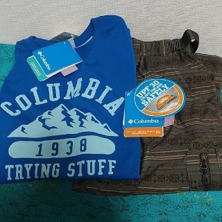 コロンビア(Columbia)のみいこさま専用☆Colombia☆2点セット☆Tシャツパンツ☆S(Tシャツ/カットソー(半袖/袖なし))