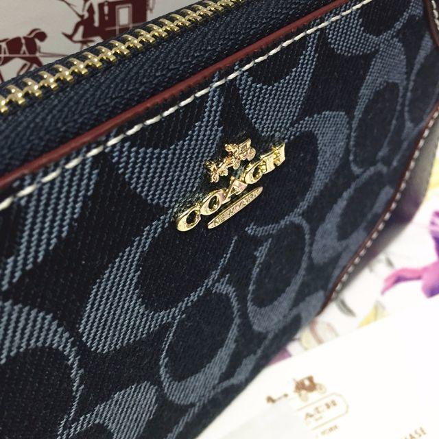 COACH - COACH長財布 コーチ正規品 F53769ミッドナイトブルーの通販 by outletfactory's shop｜コーチならラクマ