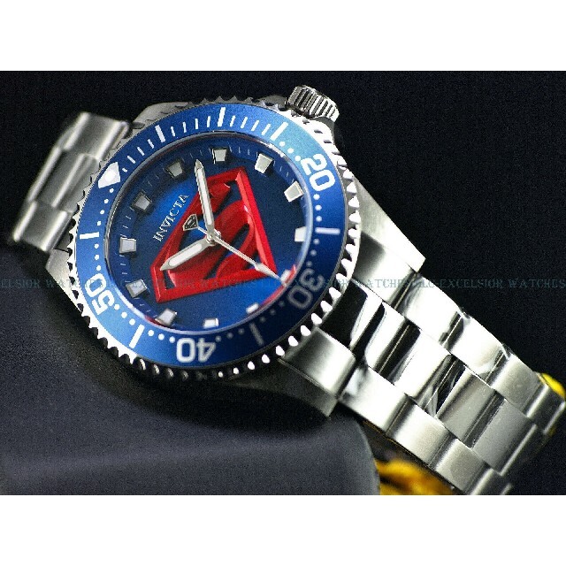 INVICTA(インビクタ)の新品InvictaインビクタDCコミックス44mmリミテッド スーパーマン メンズの時計(腕時計(アナログ))の商品写真