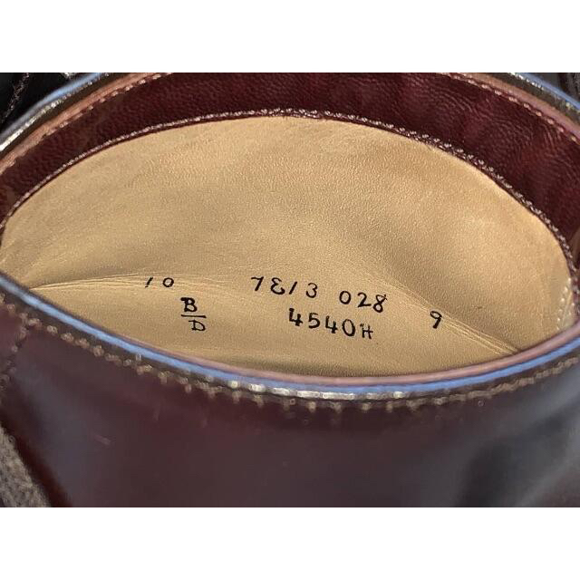 Alden(オールデン)の美品 オールデン コードバン タンカーブーツ 4540H 10D メンズの靴/シューズ(ドレス/ビジネス)の商品写真