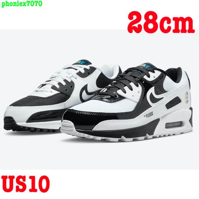 エアマックス90【ルチャリブレ】AIR MAX 90【28cm】白黒 ナイキ