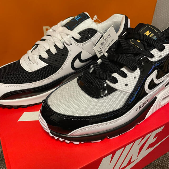 NIKE - エアマックス90【ルチャリブレ】AIR MAX 90【28cm】白黒 ナイキ