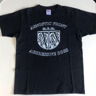 アフターベース(AFTERBASE)のAGNOSTIC FRONT aggressive dogs NYHC アグノ(Tシャツ/カットソー(半袖/袖なし))