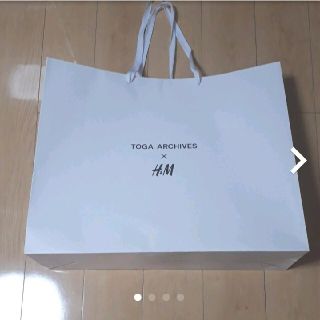 エイチアンドエム(H&M)のTOGA&H&M コラボショップ紙袋(ショップ袋)