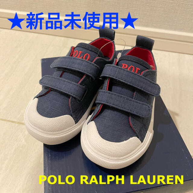 POLO RALPH LAUREN(ポロラルフローレン)の【新品未使用】ポロラルフローレン ベビー用スニーカー キッズ/ベビー/マタニティのベビー靴/シューズ(~14cm)(スニーカー)の商品写真