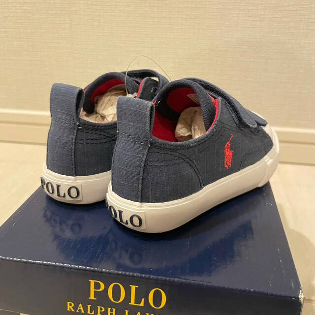 POLO RALPH LAUREN(ポロラルフローレン)の【新品未使用】ポロラルフローレン ベビー用スニーカー キッズ/ベビー/マタニティのベビー靴/シューズ(~14cm)(スニーカー)の商品写真