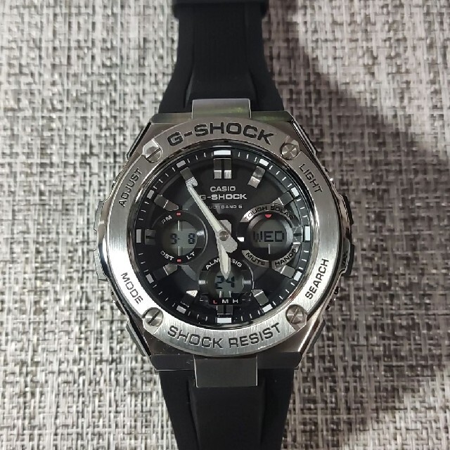 G-SHOCK(ジーショック)のG-STEEL Gスチール G-SHOCK （GST-W110-1AJF） メンズの時計(腕時計(デジタル))の商品写真