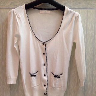 ラバーラ(la Bala)のla Bala💕ホワイトカーディガン(カーディガン)