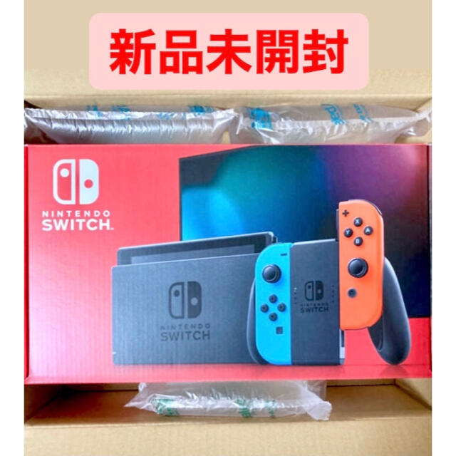 【新品】Nintendo Switch 任天堂スイッチ本体 ネオンレッド・ブルー