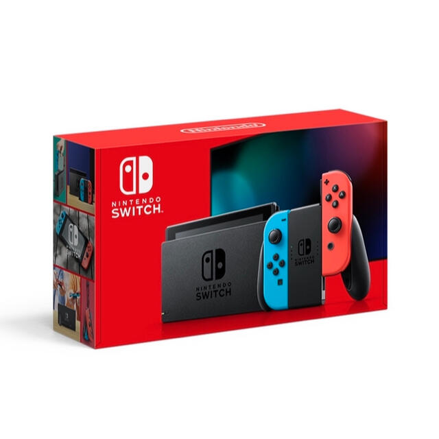 【新品】Nintendo Switch 任天堂スイッチ本体 ネオンレッド・ブルー