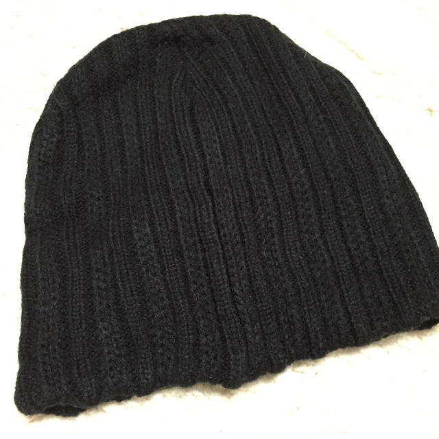 Ungrid(アングリッド)のungridプレーンニット帽 レディースの帽子(ニット帽/ビーニー)の商品写真