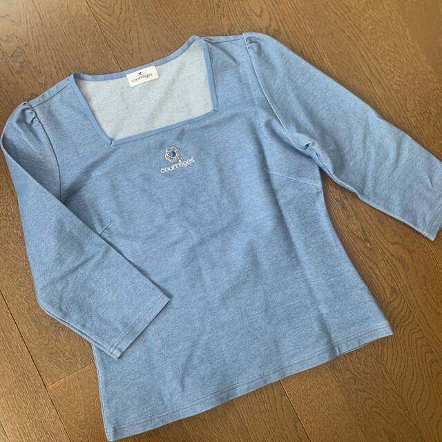 Courreges(クレージュ)のクレージュ　Courreges  カットソー レディースのトップス(カットソー(長袖/七分))の商品写真