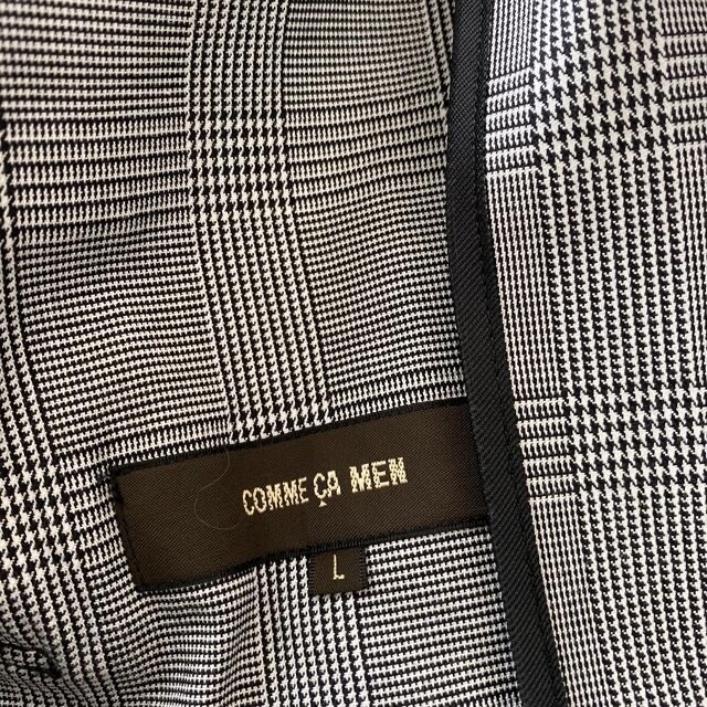 COMME CA MEN(コムサメン)のCOMSA men コムサメン　メンズ　上着　ジャケット　L メンズのジャケット/アウター(その他)の商品写真