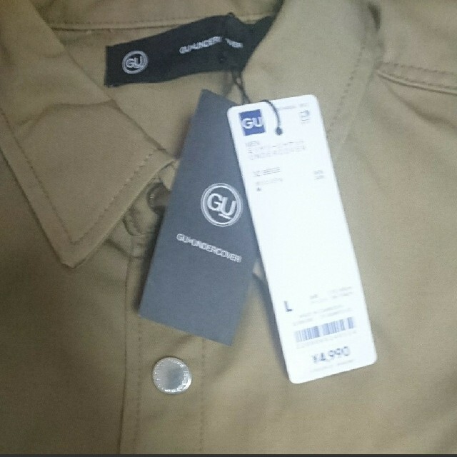 UNDERCOVER(アンダーカバー)のGU×Gundercover ミリタリージャケット　新品タグ付 サイズ L メンズのジャケット/アウター(ミリタリージャケット)の商品写真