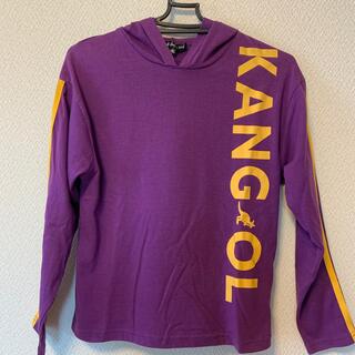 カンゴール(KANGOL)の女児　KANGOL KIDS  パーカー　ロングTシャツ(Tシャツ/カットソー)