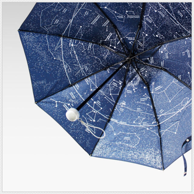 折り畳み傘　星座傘　晴雨兼用 レディースのファッション小物(傘)の商品写真