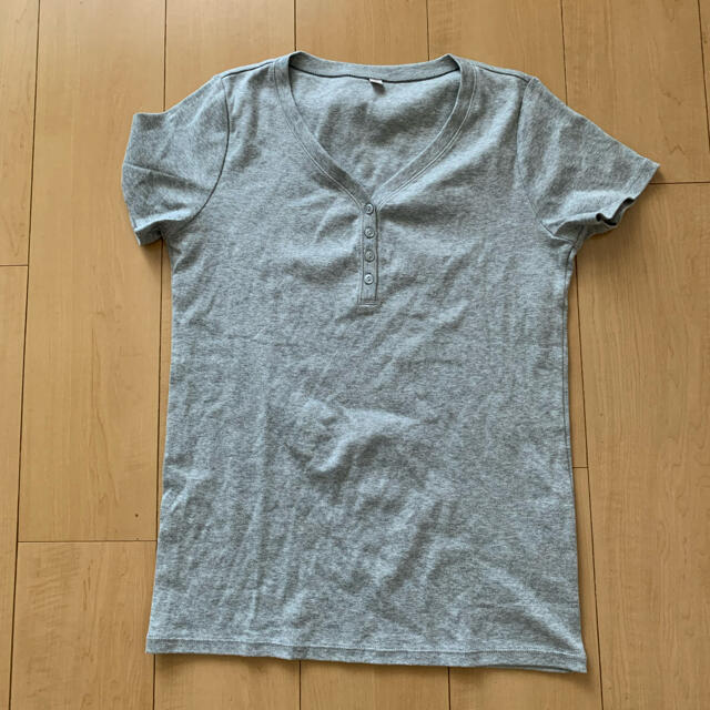 UNIQLO(ユニクロ)のヘンリーネックTシャツ UNIQLO メンズのトップス(Tシャツ/カットソー(半袖/袖なし))の商品写真