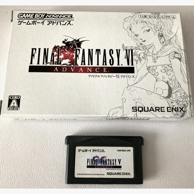 SQUARE ENIX(スクウェアエニックス)のFF5 FF6 アドバンス　セット エンタメ/ホビーのゲームソフト/ゲーム機本体(携帯用ゲームソフト)の商品写真