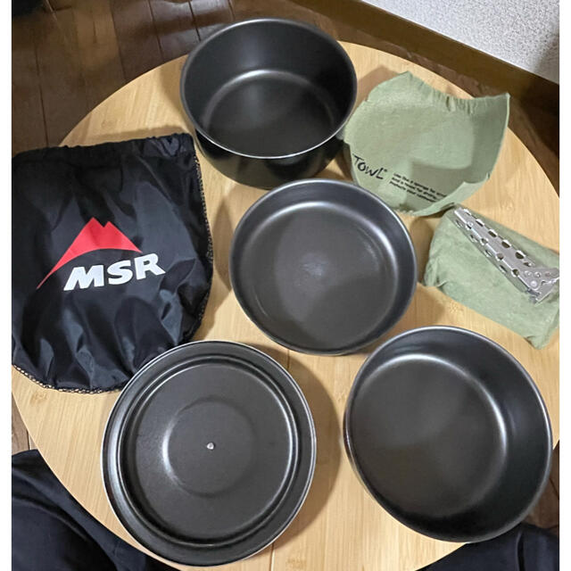 MSR BLACKLITE ブラックライト クッカー グルメクックセット シェラ 調理器具