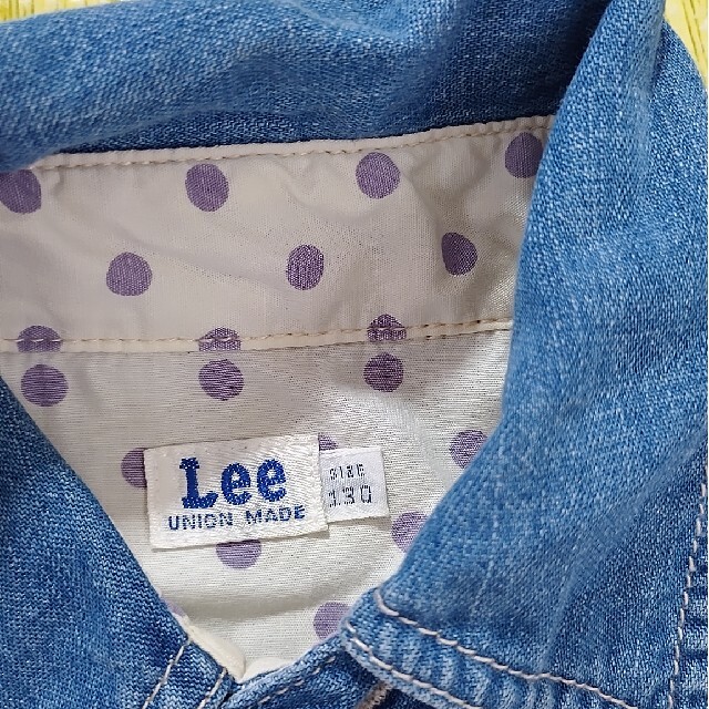 Lee(リー)のワンピース キッズ/ベビー/マタニティのキッズ服女の子用(90cm~)(ワンピース)の商品写真